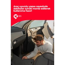 Jeep Liberty 2001-2007 Uyumlu 3D Özel Kesim Koku Yapmaz Su Geçirmez Havuzlu Eva Bagaj Havuzu - Siyah