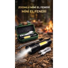 VeraGlobe Buğz Taşınabilir LED El Feneri Su Geçirmez Kamp Yürüyüş Gece Kullanımı