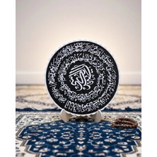 VeraGlobe Buğz Ayetel Kürsi Hat Yazılı Dekoratif Standlı Dini Ev Ofis Dekoru