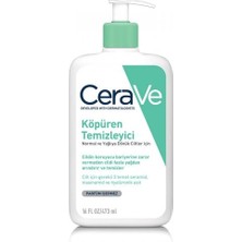 Cerave Köpüren Temizleyici Normal & Yağlı Ciltler İçin 473ML Temizleyici Etkili Formül