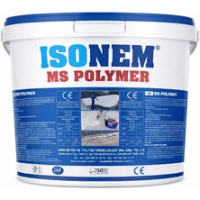 Pamukkale İsonem Ms Polymer %300 Elastik Su Yalıtım Boyası 5 Kg Beyaz
