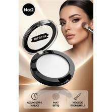 MUJGAN Tekli Mat Göz Far Yüksek Pigmentli Uzun Süre Kalıcı Beyaz Renk