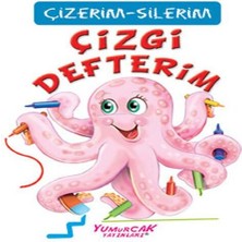 Bilfold Çizgi Defterim (Çizerim-Silerim) - Kalem Hediyeli