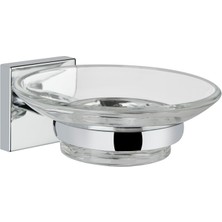 Özbience Şık Krom Katı Sabunluk, Modern Banyo Dekoru