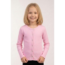 Crassi Kız Çocuk Hırka Düğmeli