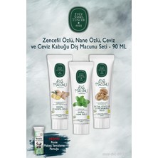 Eyüp Sabri Tuncer 90 ml X3 Zencefil, Nane, Ceviz Özlü Diş Macunu, Rosie