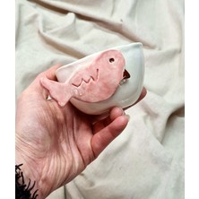 Senseoftouch Kuş Temalı Fincan Mug El Yapımı Seramik