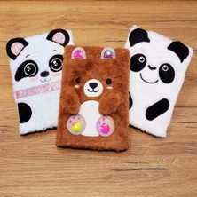 Sb Shopping Panda Tasarımlı Peluş Defter