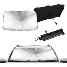 Autokit FA1-639 Şemsiye Tip Ön Cam Güneşliği Audi Uyumlu Katlanabilir Yapı ile Pratik Koruma