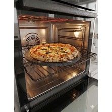 Stone Edition Yuvarlak Pizza Fırın Pişirme Taşı I 1.2cm Kalınlık Özel Ölçü ( 30 x 1.2 cm )