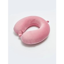 Ergopixel Wexta WX-HM02 Seyahat Boyun Yastığı Pudra Pembe Yumuşak Doku ile Konfor Sağlar