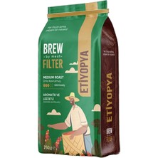 Brewbymesh Etiyopya Medium Roast Filtre Kahve (Öğütülmüş Orta Kavrulmuş Filtre Kahve) 250gr.