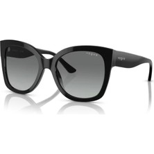 Vogue Kadın Güneş Gözlüğü 5338S W44/11 54 mm Siyah Çerçeve UV 400 Filtreli Günlük Kullanım