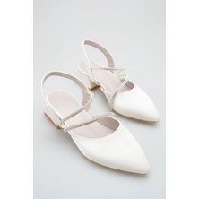 ich1one Napoli Kadın Fergison Topuklu Babet Ayakkabı – 5 cm Topuk, Günlük ve Ofis Şıklığı 1105