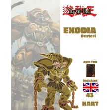 Çakmak Oyun Dükkanı Ingilizce Exodia Destesi 43 Yugioh Kartı Yu-Gi-Oh!