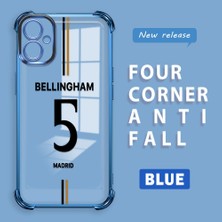 HONTINGA Samsung Galaxy A04E ile Uyumlu Şeffaf Kılıfı Düşüme Önleyici Basitlik Anti Düşme Kamera Korumali Forma Desen Yumuşak Silikon Telefon Kılıfı Kadın ve Erkek Için Uygundur K3-0196