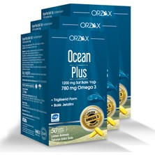 Ocean Plus 1200 mg 50 Kapsül (3 Kutu)