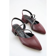 ich1one Napoli Kadın Fergison Topuklu Babet Ayakkabı – 5 cm Topuk, Günlük ve Ofis Şıklığı 1105