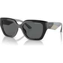 Armani Exchange Kadın Güneş Gözlüğü 0AX4125SU 815887 54 UV 400 Filtreli Siyah Çerçeve