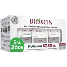 Bioxcin Yağlı Saçlar İçin Dökülme Karşıtı Bitkisel Şampuan 900 ml Bitki Özlü Formül