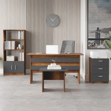 Bega Abcd Ofis Büro Masa Takımı Barok-Antrasit BEG11-BA