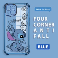 HONTINGA iPhone 13 ile Uyumlu Şeffaf Kılıfı Düşüme Önleyici Basitlik Anti Düşme Kamera Korumali Stiç Desen Yumuşak Silikon Telefon Kılıfı Kadın ve Erkek Için Uygundur K3-0198