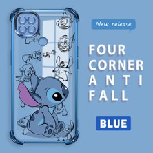 HONTINGA Xiaomi Redmi 9c ile Uyumlu Şeffaf Kılıfı Düşüme Önleyici Basitlik Anti Düşme Kamera Korumali Stiç Desen Yumuşak Silikon Telefon Kılıfı Kadın ve Erkek Için Uygundur K3-0198