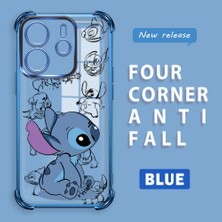 HONTINGA Xiaomi Redmi Note 14 4g ile Uyumlu Şeffaf Kılıfı Düşüme Önleyici Basitlik Anti Düşme Kamera Korumali Stiç Desen Yumuşak Silikon Telefon Kılıfı Kadın ve Erkek Için Uygundur K3-0198