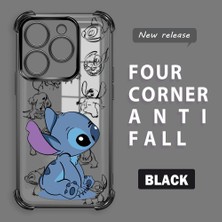 HONTINGA Infinix Smart 8 ile Uyumlu Şeffaf Kılıfı Düşüme Önleyici Basitlik Anti Düşme Kamera Korumali Stiç Desen Yumuşak Silikon Telefon Kılıfı Kadın ve Erkek Için Uygundur K3-0198