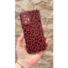 Vip Case Redmi Note 10 Pro Uyumlu Leopar Desenli Silikon Darbe Emici Klasik Korumalı Rubber Kılıf