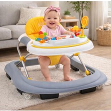 Allians Renkli ve Şık Çocuk Yürüteci, Güvenli ve Konforlu Kullanım Sağlar