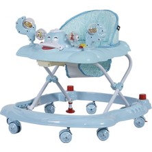 Allians Turkuaz Renkli Müzikli Bebek Yürüteç ve Oyuncaklı Duffy 9227