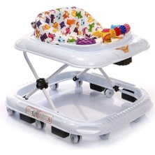 Allians Bebek Yürüteci, Hafif ve Güvenli, Beyaz, Çocuklar Için Ideal