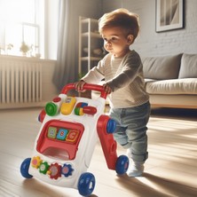 Allians Ilk Adım Arabam Bebek Eğitici Oyuncak Seti, Güvenli ve Eğlenceli Öğrenme