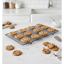 Airobazar Soğutma Teli 30X40CM | Kek ve Kurabiye Teli | Paslanmaz Mutfak Fırın Teli