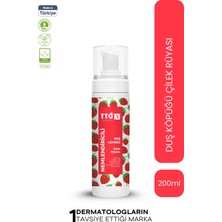 Tto-X Nemlendiricili Duş Köpüğü Çilek Rüyası 200ML
