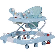 Allians Kiddiy Sallanmalı Bebek Yürüteci, Mavi, Güvenli ve Eğlenceli Kullanım