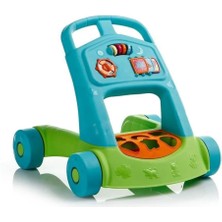 Allians Çocuklar Için Renkli Aktiviteli Ilk Adım Arabası 9443 Açık Yeşil