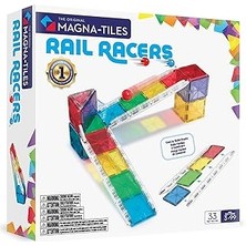 SHC4200 Magnatiles Rail Racers 33 Parça