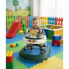Allians Yumurcak Oyuncaklı Müzikli Katlanabilir Çocuk Yürüteci
