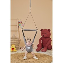 Allians Yüz Korumalı Kanguru Zıpzıp, Ahşap Denge Bebek Yürüteci