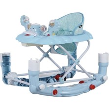 Allians Renkli ve Işıklı Kiddy Yürüteç, 3 Kademeli Oyuncaklı Bebek Yürüteci