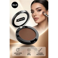 MUJGAN Tekli Mat Göz Far Yüksek Pigmentli Uzun Süre Kalıcı Kahverengi