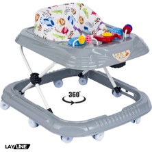 Allians Bebek Yürüteç, Örümcek Temalı, Oyuncaklı, 3 Kademe, Ilk Adım Destekçisi