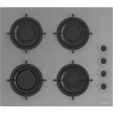 Ferre CS208FA Kademe Kontrollü Gri Ocak