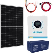 Teknovasyon Arge 3.5 Kw Akıllı Inverter 2.5 Kw Lityum Bataryalı Solar Enerji Paketi