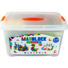Magblock 3 In 1 Manyetik Yapı Blokları 218 Parça