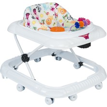 Allians Renkli 3 Kademeli Dido Yürüteç, Tekerlekli ve Oyuncaklı Çocuk Arabası