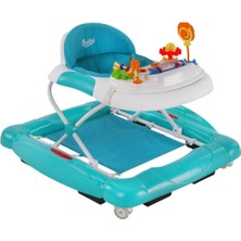 Allians Renkli Müzikli Yürüteç, Lüks ve Eğlenceli Çocuk Yürüme Arkadaşı