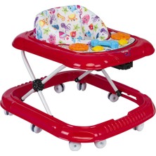 Allians 3 Kademeli Lüx Balıklı Yürüteç, 10 Tekerlekli Oyun ve Oyun Tablalı